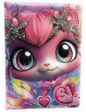 Seven SJ Gang Cat Led - Diario Scuola 2025/2026, Datato 10 Mesi, ft. 14,5x20,6cm