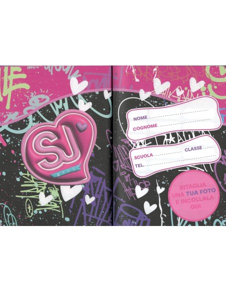 Seven SJ Gang Fable Journey - Diario Scuola 2025/2026, Datato 10 Mesi, ft. 14,5x20,6cm