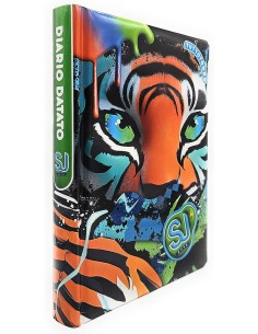 Seven SJ Gang Air Tiger - Diario Scuola 2025/2026, Datato 10 Mesi, ft. 14,5x20,6cm 2