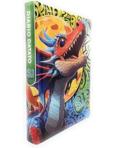 Seven SJ Gang Animali Boy - Diario Scuola 2025/2026, Datato 10 Mesi, ft. 14,5x20,6cm 2