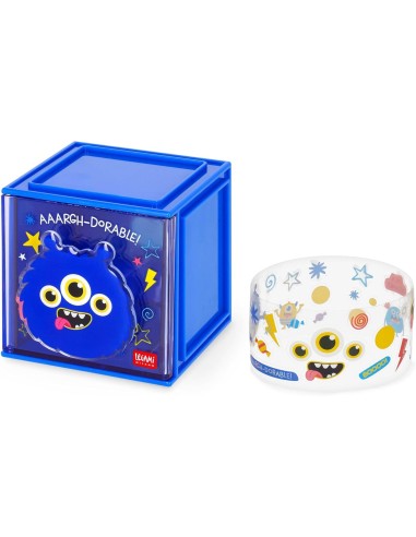 Legami - Box Componibile da Scrivania - Cutie Cube - Monster