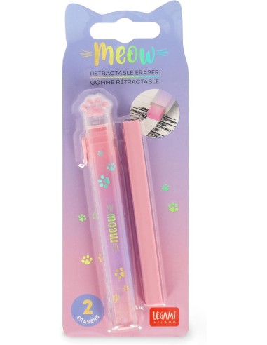 Legami - Gomma Retrattile con Ricarica - Meow