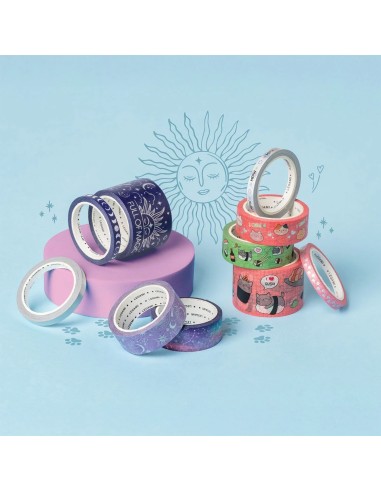 Legami - Set di 5 Nastri Adesivi di Carta - Tape by Tape - Magic