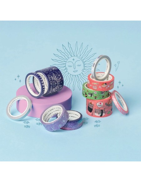 Legami - Set di 5 Nastri Adesivi di Carta - Tape by Tape - Magic
