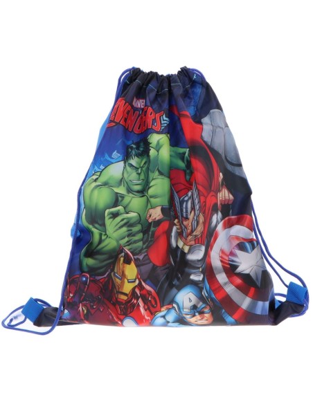 Marvel Avengers - Sacca a zaino per l'asilo o il tempo libero, 45x35cm